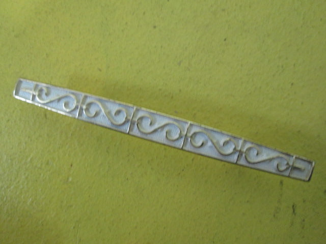 Lincoln Turner Cabinet Handles with Paisley Design 120L x 15W x 20H