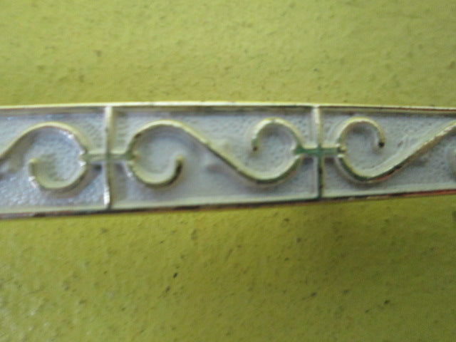 Lincoln Turner Cabinet Handles with Paisley Design 120L x 15W x 20H