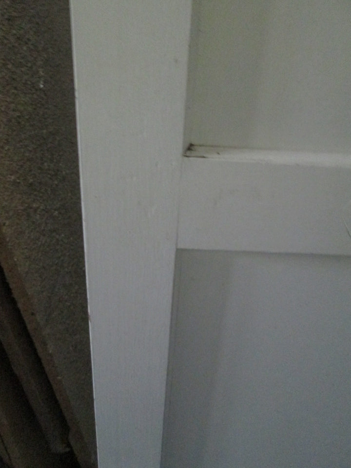 2 Panel Painted Rimu Door  1980H x 760W x 30D