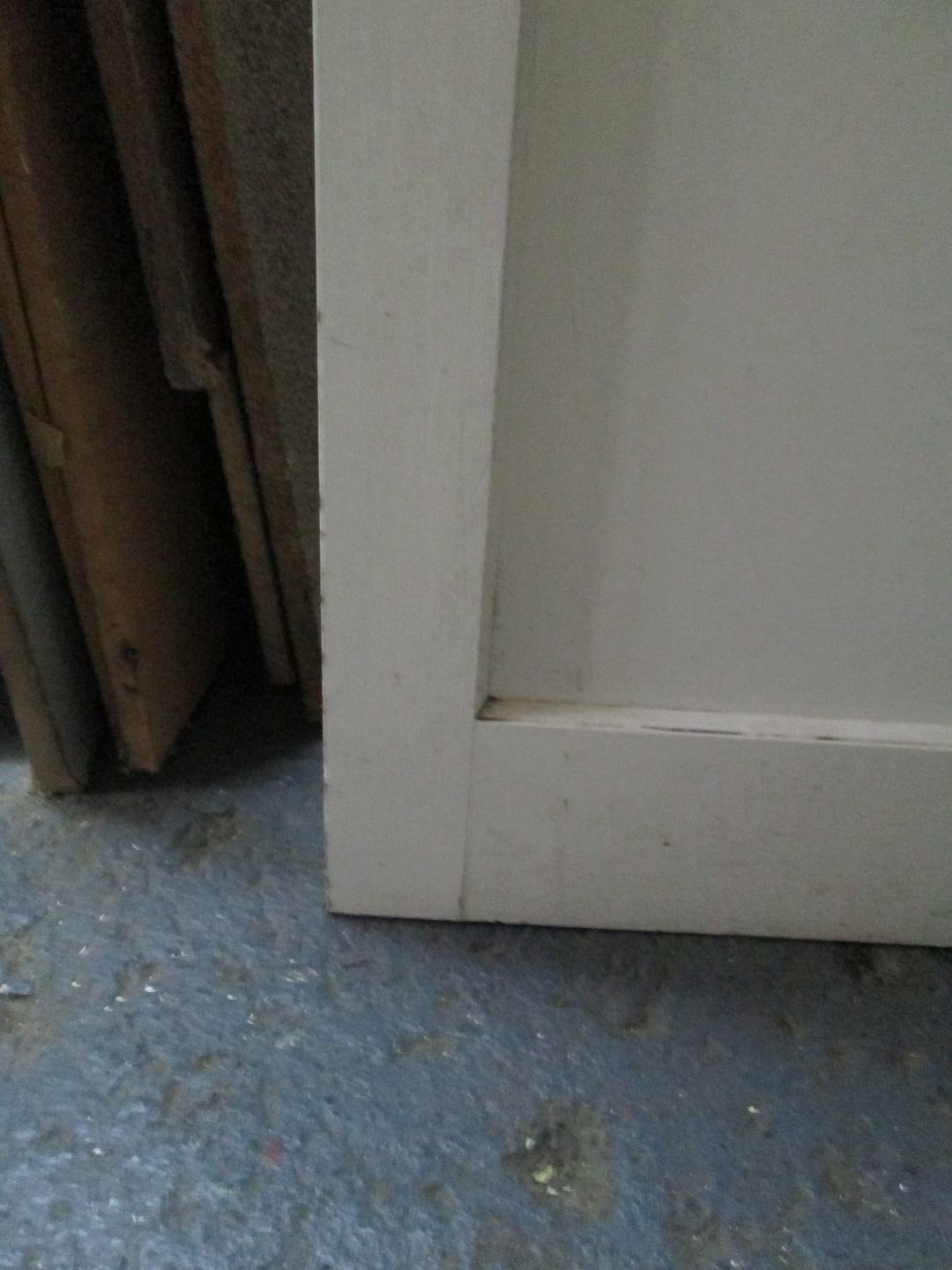 2 Panel Painted Rimu Door  1980H x 760W x 30D