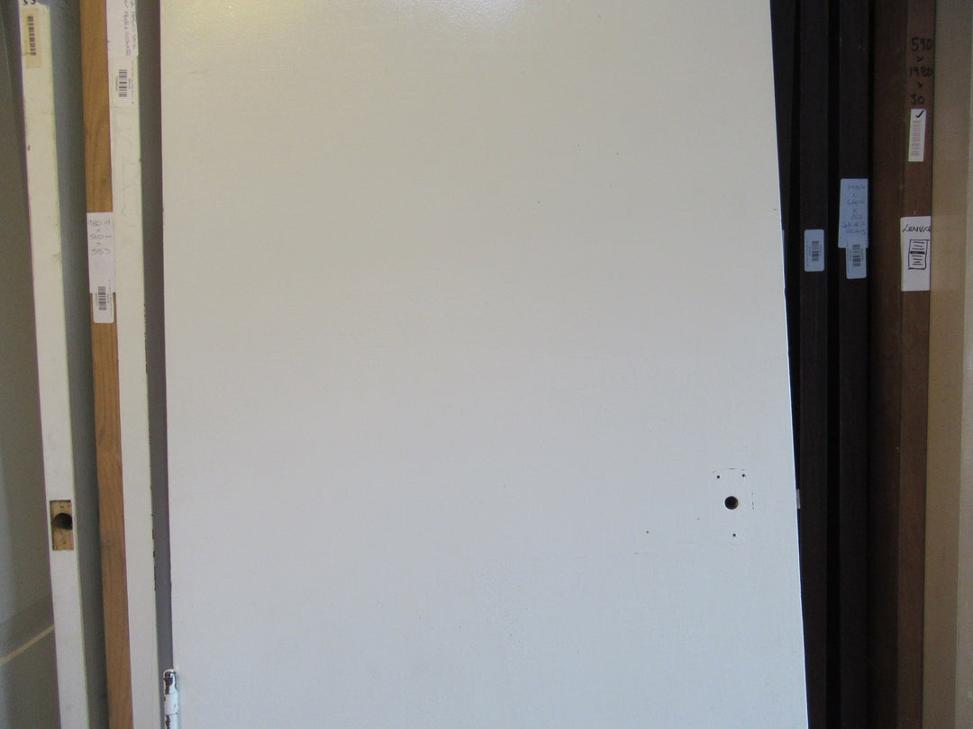 White Hollow core Hall Door   1900H x 600W x 40D