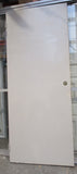 Off Grey Hollow Core Door with Large Handle Hole   1980H x 810W x 35D