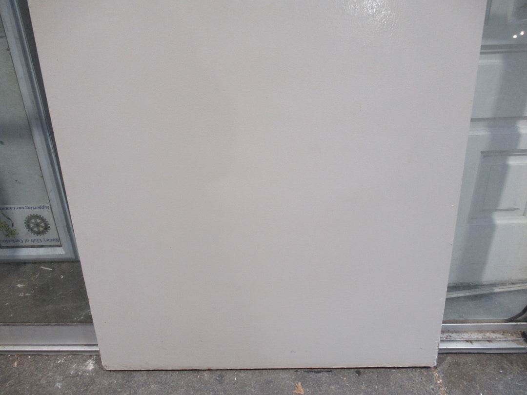 Off Grey Hollow Core Door with Large Handle Hole   1980H x 810W x 35D