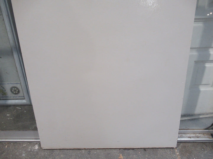 Off Grey Hollow Core Door with Large Handle Hole   1980H x 810W x 35D