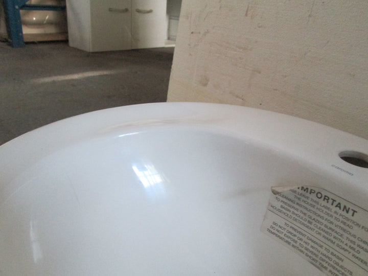 Sunken Caroma  Oval Basin 506W x 432D x 185H