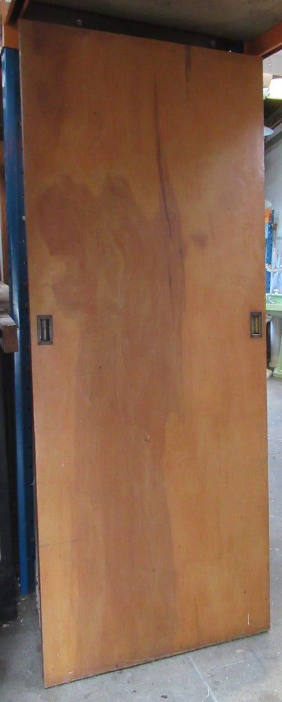 Two Way Rimu Veneer Sliding Hollow Core Door  (4 Panel)   2025H x 810W x 50D