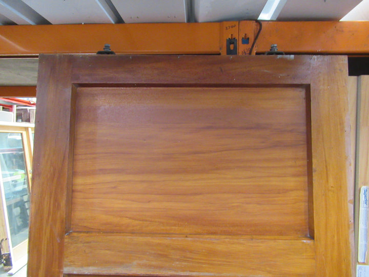 Two Way Rimu Veneer Sliding Hollow Core Door  (4 Panel)   2025H x 810W x 50D
