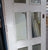 Quirky 6 Panel/Mirror Painted Door   1960H x 710W x 40D