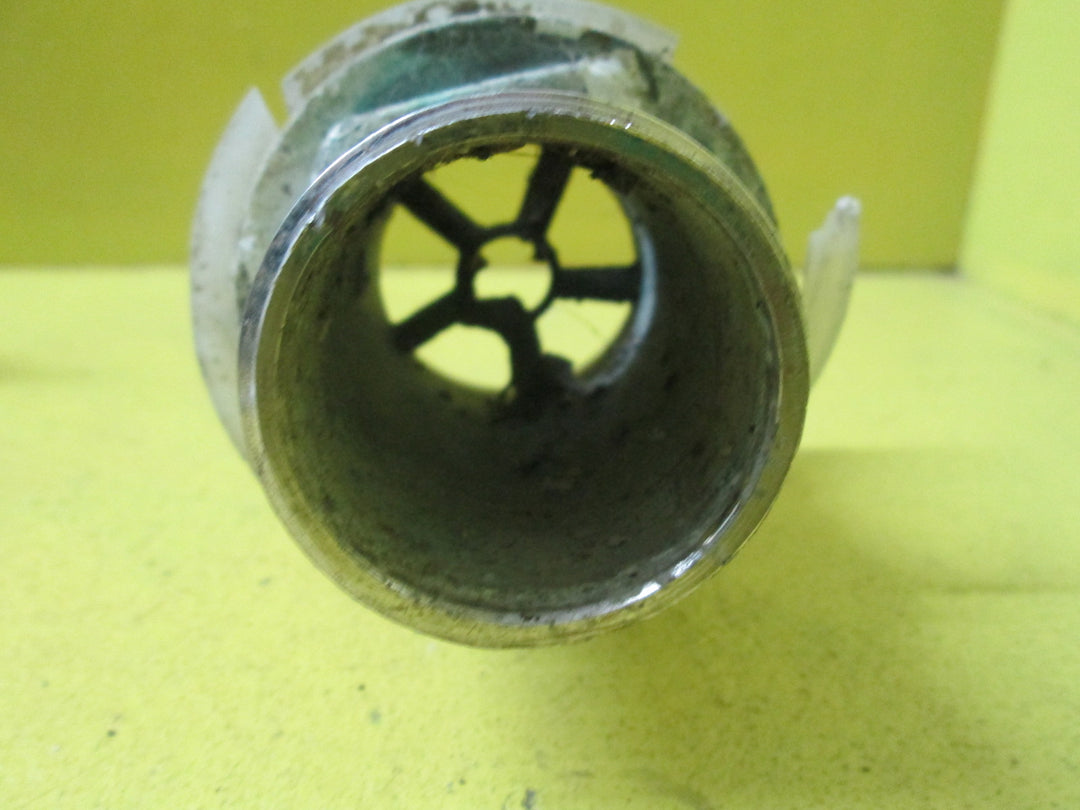 Chrome Drain Waste Outlet 62D x 35mm Pipe