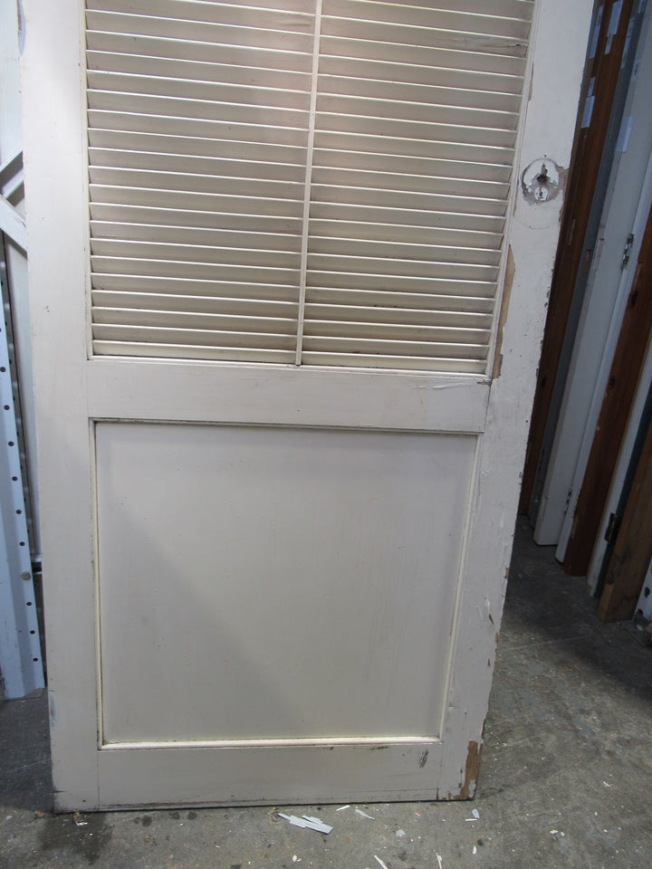 1 Panel Louvre Painted Door 2000H x 810W x 30D