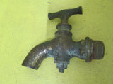 Small Brass Rustic Garden Toggle Top Tap 95L x 30W x 90D