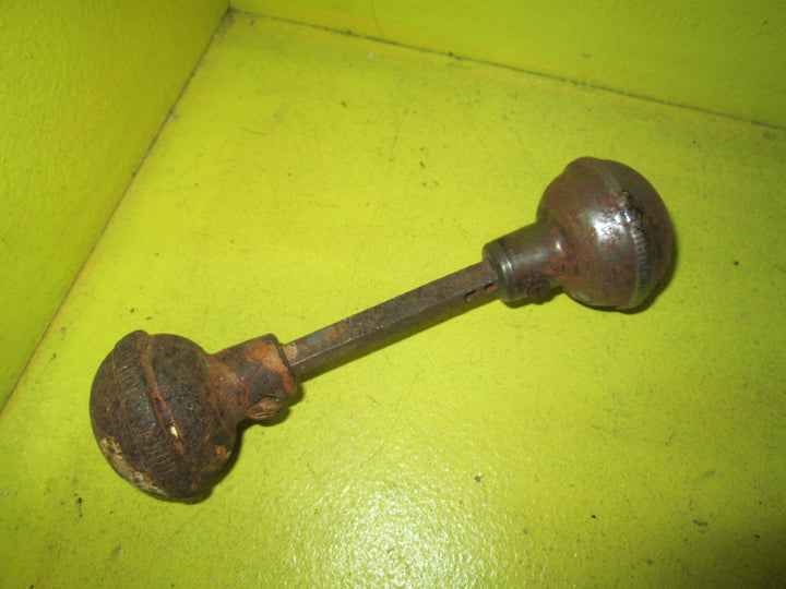 Rustic Hollow Press Tin Knob Handles H 55 x 45D