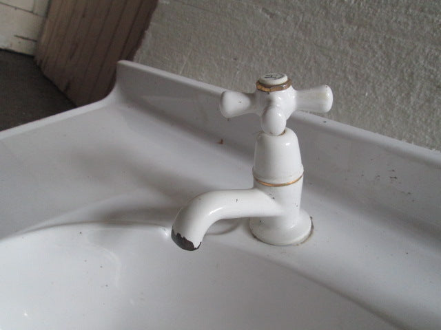 Basin Top with Tapware 900W x 200H x 450D