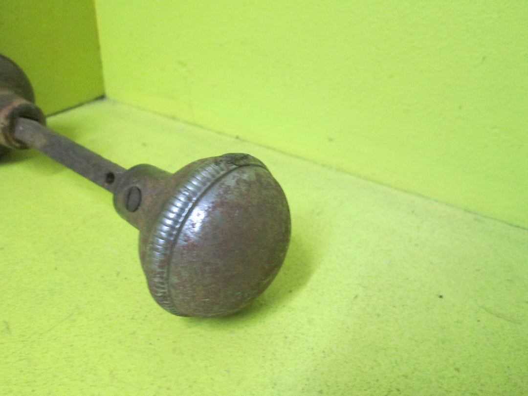 Rustic Hollow Press Tin Knob Handles H 55 x 45D