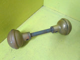 Hollow Pressed Brass Ribbed Knob Handle 45D x 55H