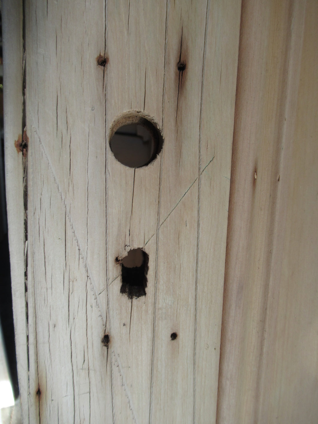 Stripped Statesman Door Needing some Molding   2030H x 810W x 45D