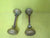 Wide Ribbed Tin & Brass Handles 45D x 35H