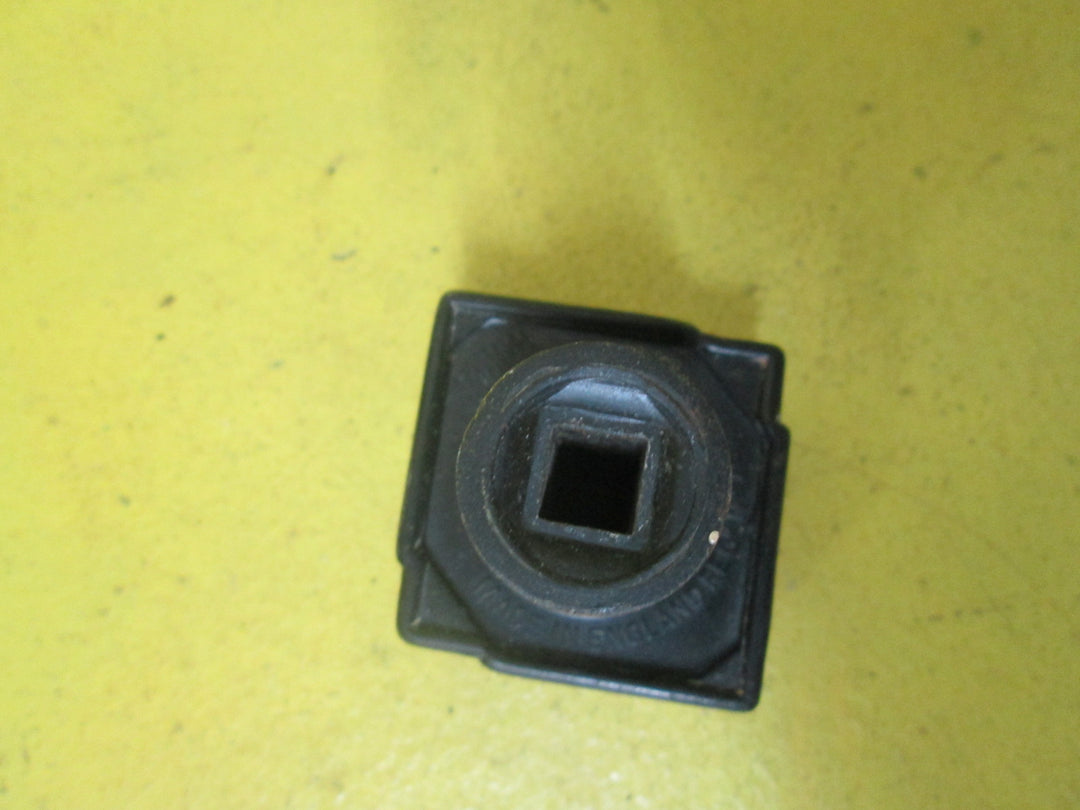 Art Deco Bakelite Square Stepped Knob 42SQ x 55H