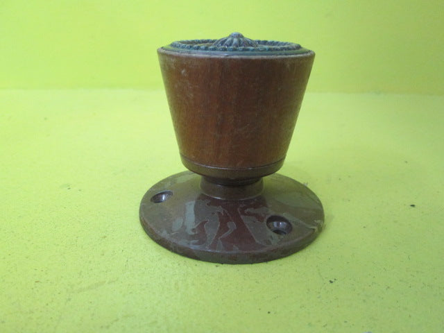 Wooden Daisy Knob Door Handle 50D x 60H/Plate 65D