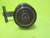 Brown Coated Door Knob with Mortice Latch Lock 50D x 65H/Plate 65D