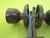 Brown Coated Door Knob with Mortice Latch Lock 50D x 65H/Plate 65D