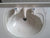 Creamy Colour Vanity Top with Tapware 750W x 500D