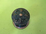 Bronze Paisley Door Knobs 50D x 65H/Plate 65D