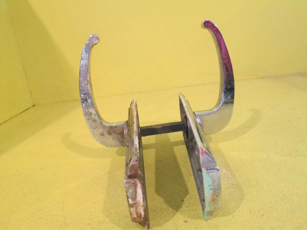 Art Deco Stepped Lever Door Handles 154L x 49W/Lever 102L x 50H