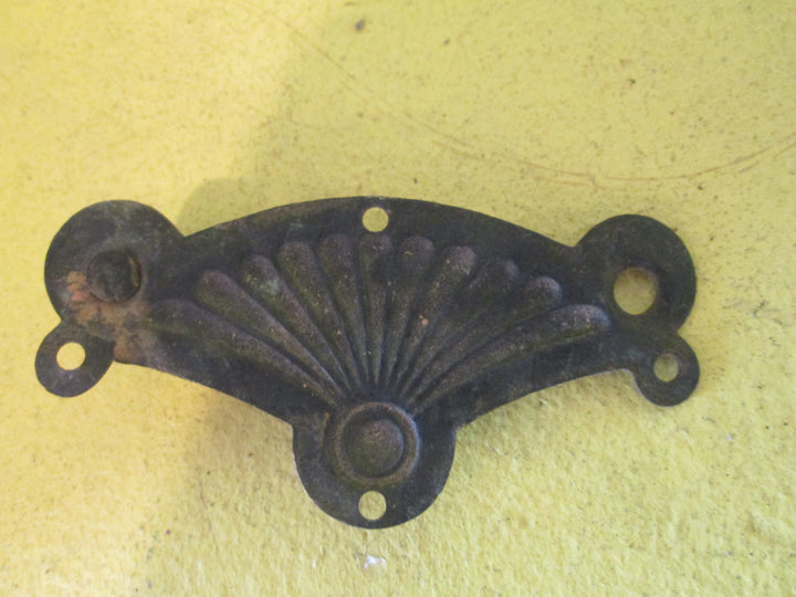 Antique Brass Fan Draw Plate