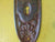 Ornate Oval Press Tin Door Plate 205L x 62W