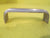 Art Deco Rounded Ribbed Pull Handle 82L x 18W x 25H/Hole Distance 75mm