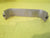 Art Deco Rounded Ribbed Pull Handle 82L x 18W x 25H/Hole Distance 75mm