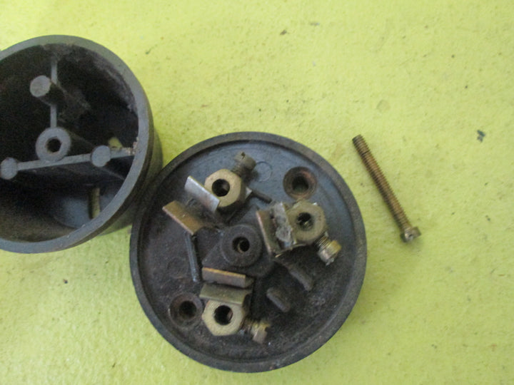 Bakelite Cone Power Socket 53D-36D x 35H