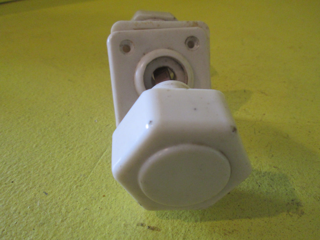 Brown/ White Bakelite Hexagonal Knob Handles 45D x 50H