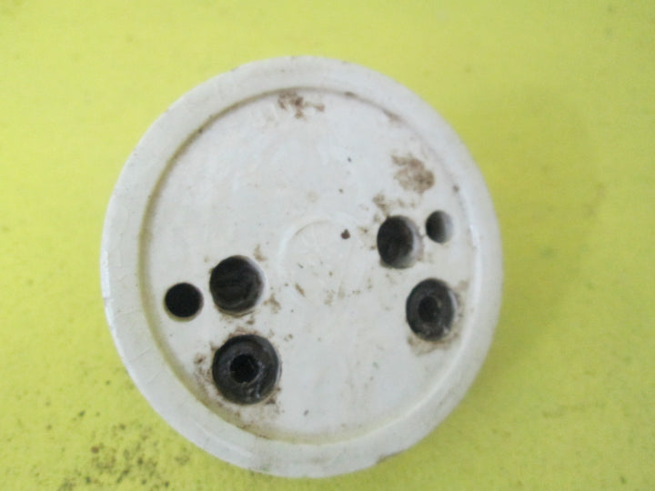 Porcelain & Brass Power Switch 58D x 30H