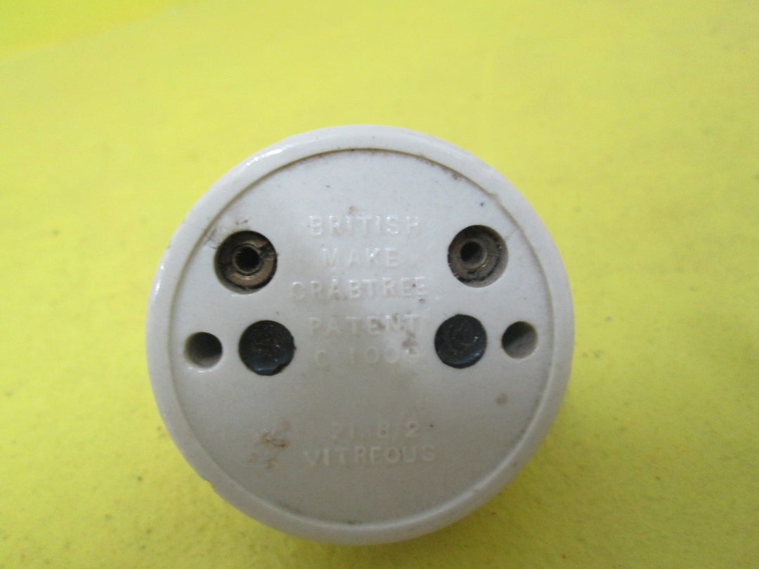 Vintage Porcelain & Chrome Light Pulls 56D x 60H