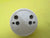 Vintage Porcelain & Chrome Light Pulls 56D x 60H