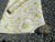 Vintage Baroque Wallpaper - Cream with Green & Yellow Flower 520W