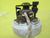 Vintage Porcelain & Chrome Light Pulls 56D x 60H