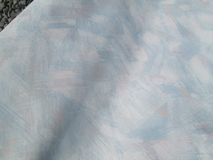 Vintage Wallpaper - Blue Gray with hints of Pink 530W