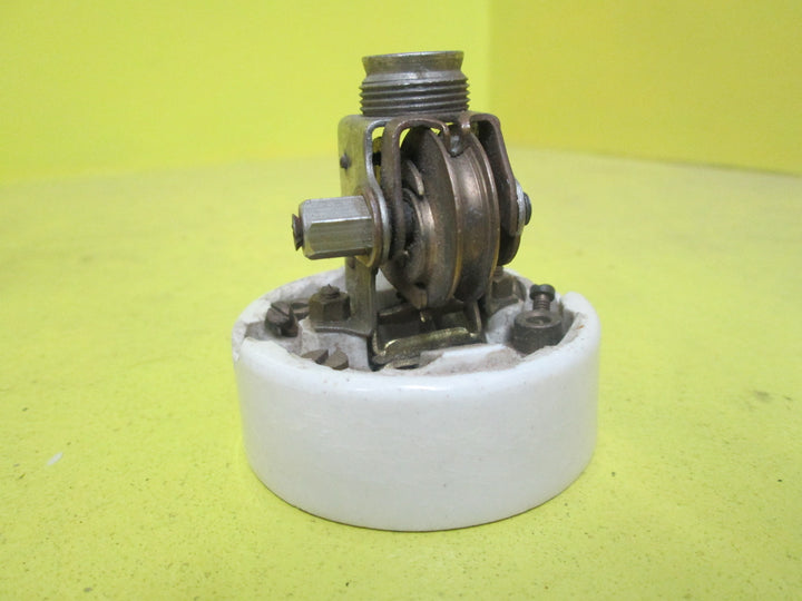 Vintage Porcelain & Chrome Light Pulls 56D x 60H