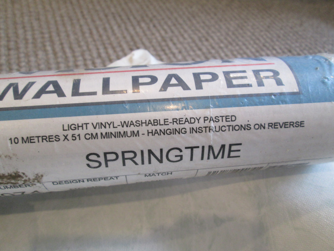 Vintage Springtime Wallpaper 10 Metres x 520W