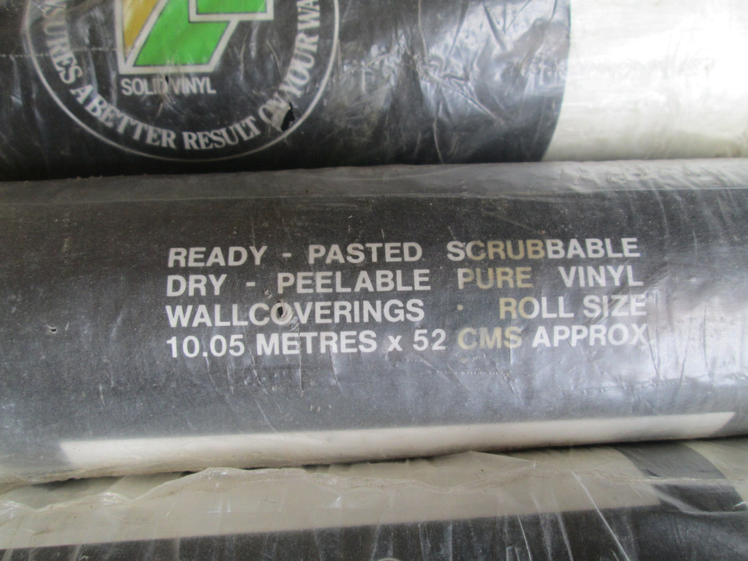 1980 Vintage Grey Beige Shimmery Boutique Wallpaper 10.05 M x 520-530W