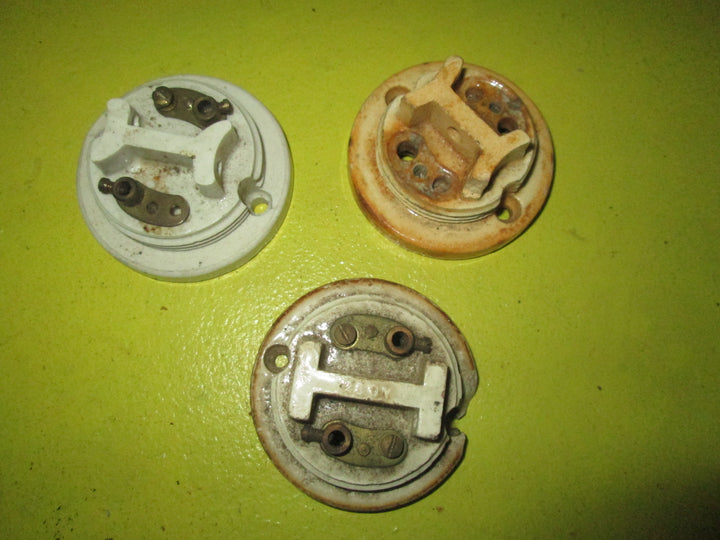 Porcelain Pedant Light Fittings 64D x 50H