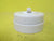 White/Brown Bakelite & Porcelain Straight Sided Rocker Switch 50D x 30H