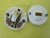 White/Brown Bakelite & Porcelain Straight Sided Rocker Switch 50D x 30H