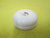 Shallow Dome Bakelite White with Brown Insert rocker Switch 60D x 20H