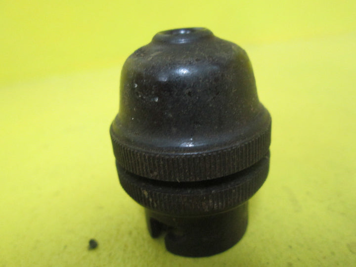 Bakelite Brass & Chrome Lamp Holder 25D x 50-55-63H