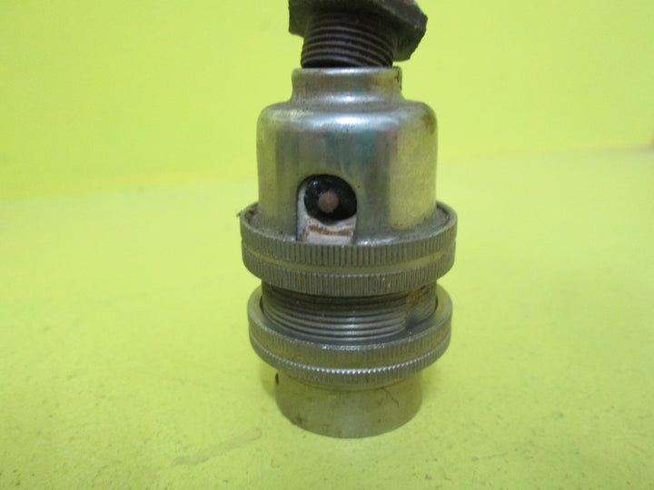 Bakelite Brass & Chrome Lamp Holder 25D x 50-55-63H