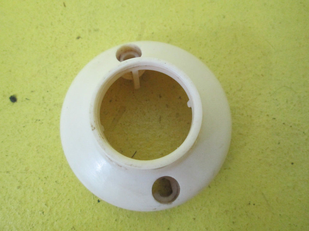 White Bakelite Light Mounts 70D - 30D x 30H